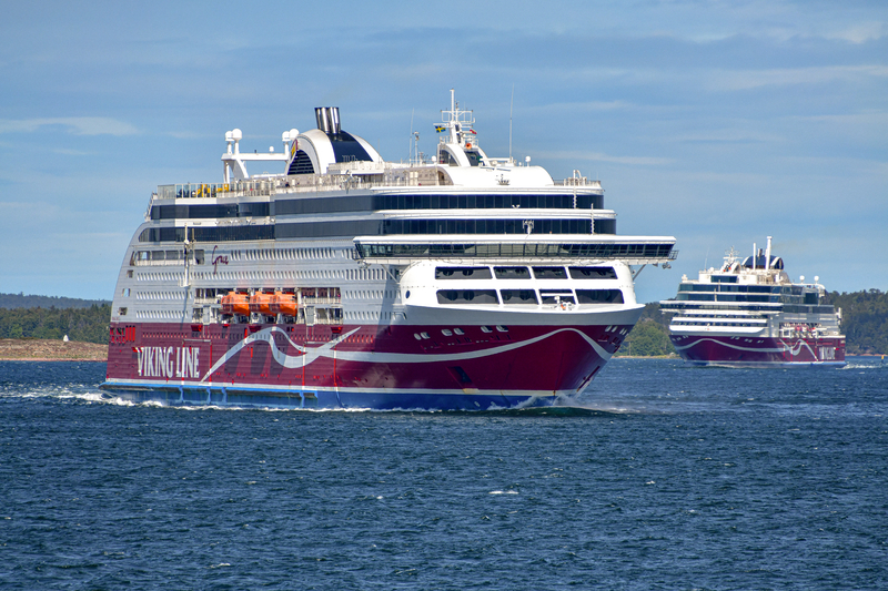 2 st Viking Line färjor